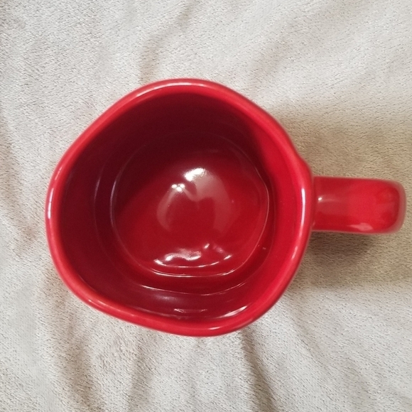 Rae Dunn Believe Christmas Seasonal Holiday Coffee Mug. Red w/ White Letters NWT - Picture 2 of 4